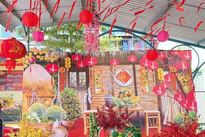 Các bé Trường Mầm non Hành Minh tham gia Lễ hội mùa xuân (Xuân Bính Ngọ 2026)