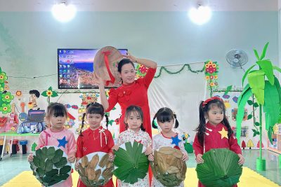 Hoạt động tạo hình. Đề tài: Làm chiếc nón lá em yêu theo quy trình EDP thuộc lĩnh vực phát triển thẩm mỹ.